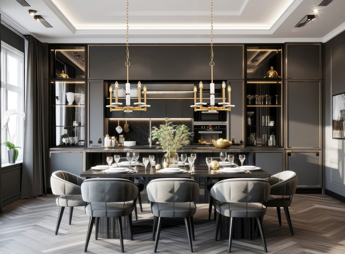Lustre Kaden - Or moderne 36 1/2" by Z-Lite | Luminaires & cie