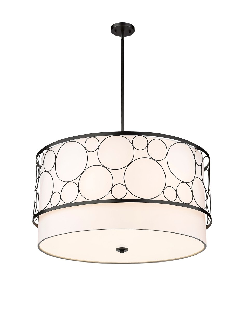 Lustre Kendall - Noir mat by Z-Lite | Luminaires & cie
