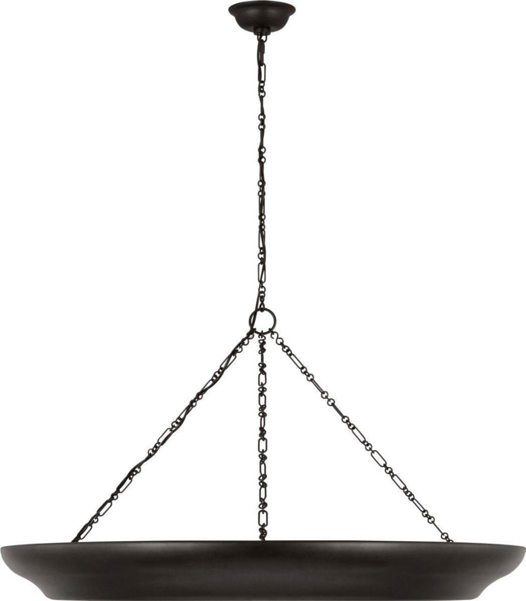 Lustre Lenoir - Fer vieilli 36" by Visual Comfort Studio | Luminaires & cie