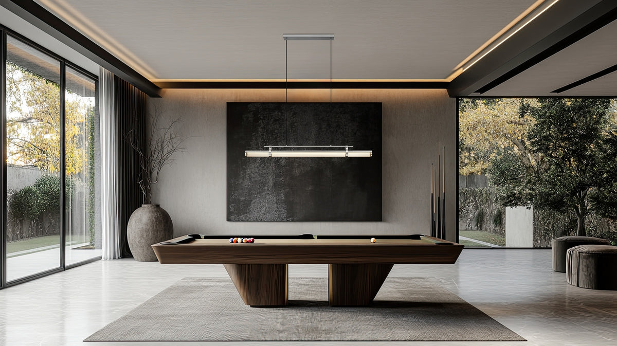 Lustre linéaire Benoit Nickel brossé, 56" – vue 3
