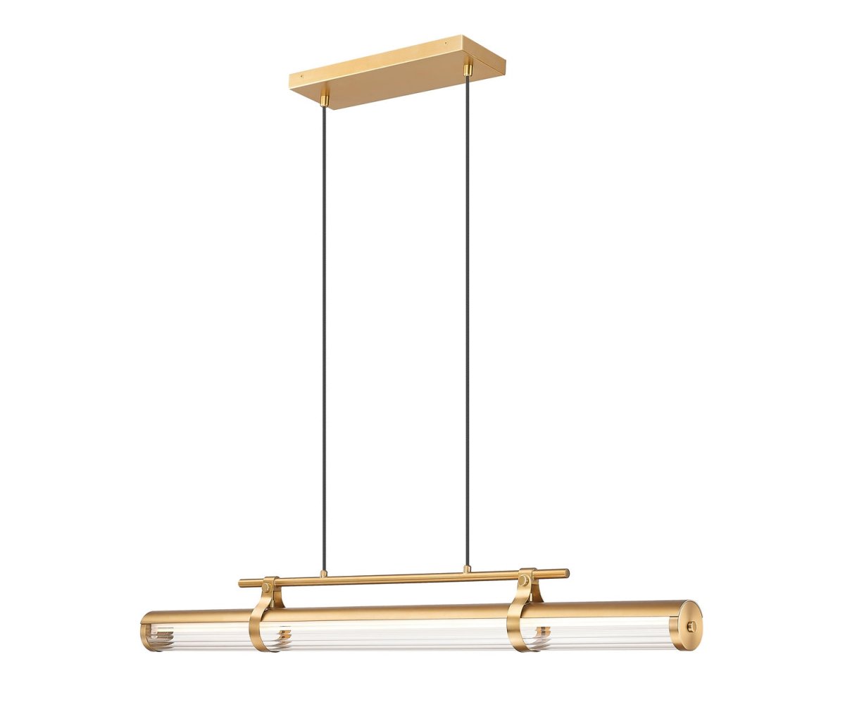Lustre linéaire Benoit - Or moderne 44" by Z-Lite | Luminaires & cie