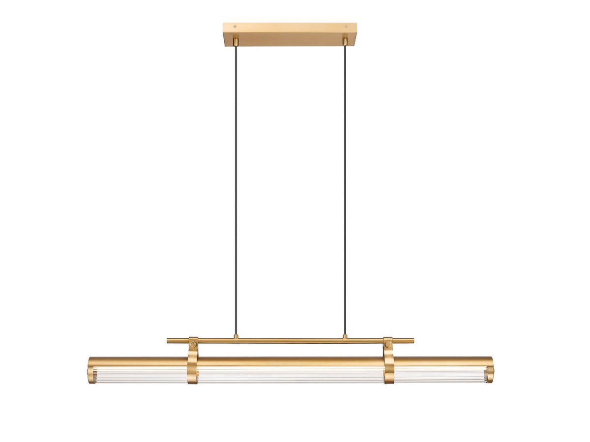Lustre linéaire Benoit - Or moderne 56" by Z-Lite | Luminaires & cie