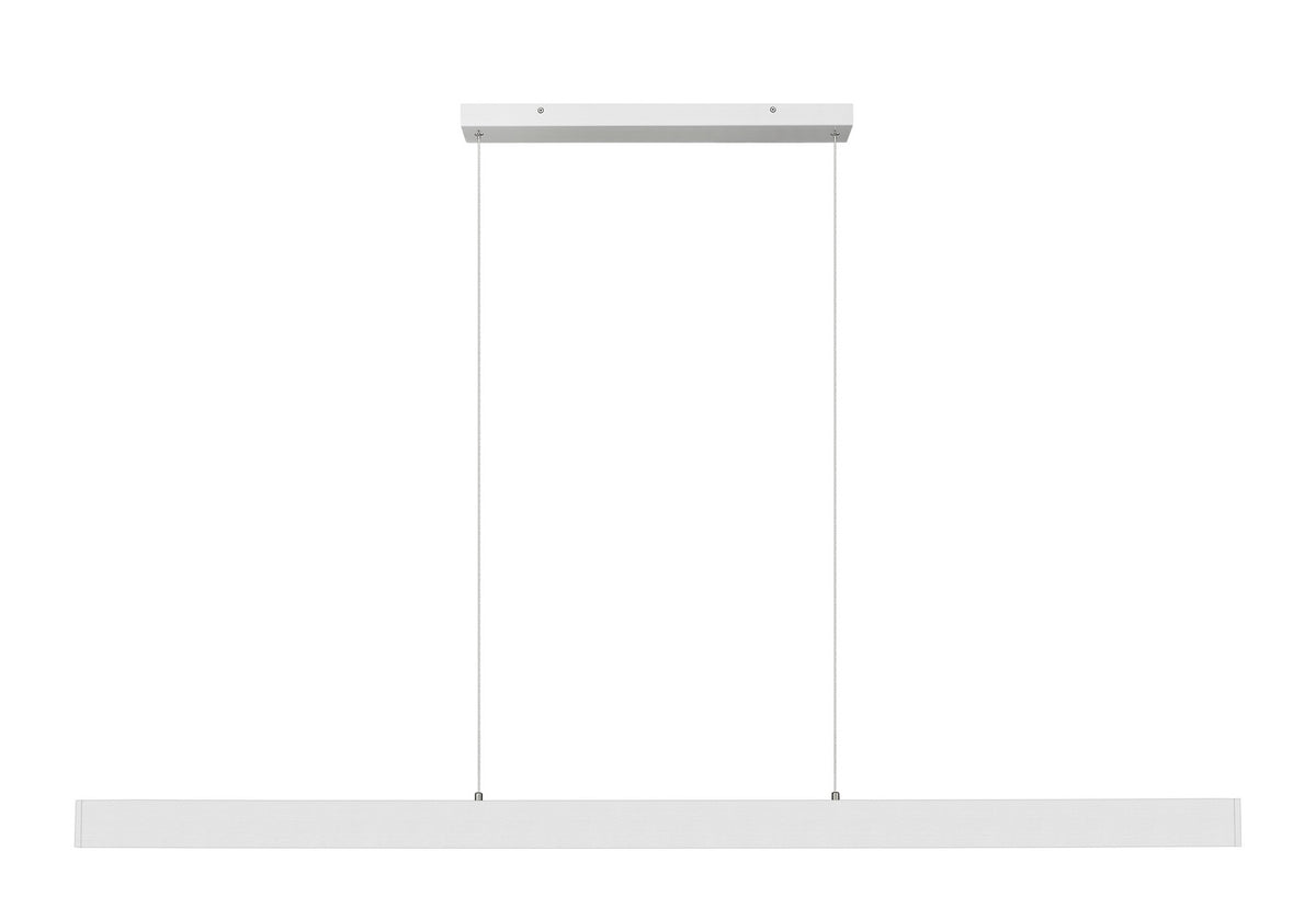 Lustre linéaire Hudson Nickel brossé – vue 2