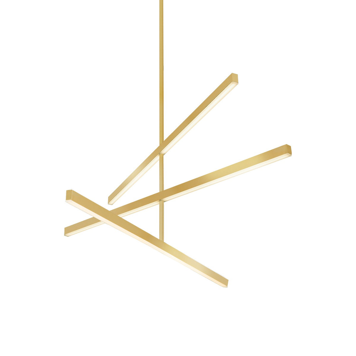 Lustre linéaire Vega Or brossé, 45" – Kuzco Lighting