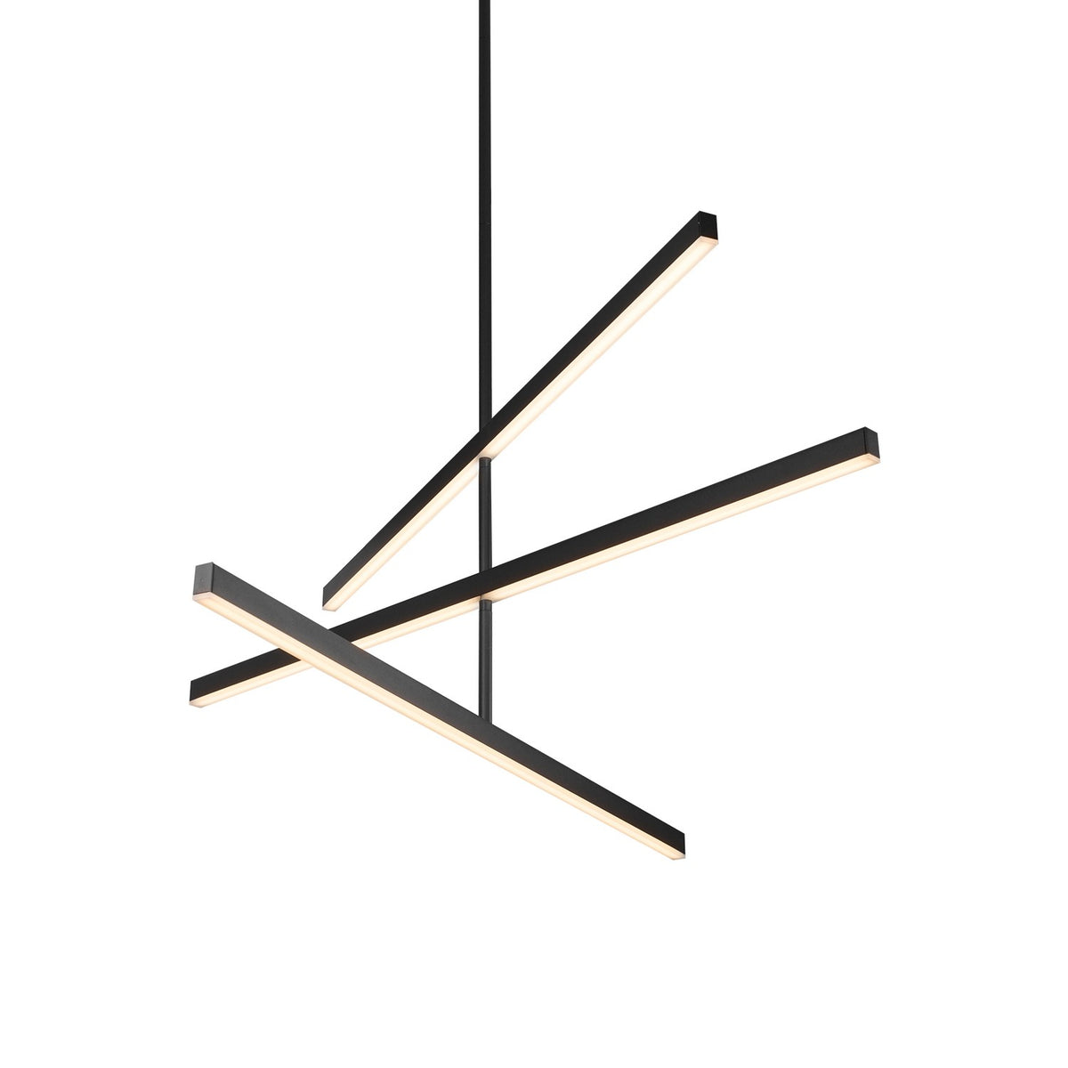 Lustre linéaire Vega Noir, 45" – Kuzco Lighting