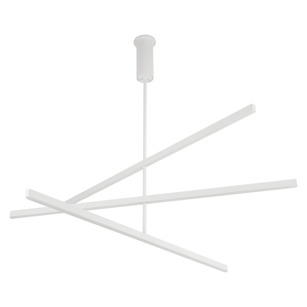 Lustre linéaire Vega Blanc, 56" – vue 3