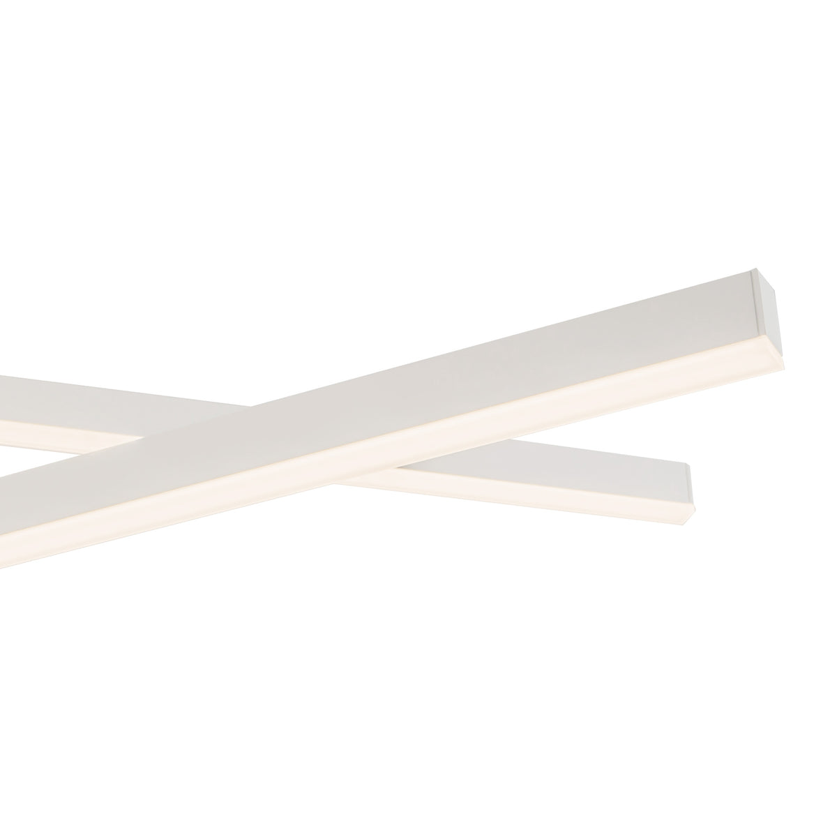 Lustre linéaire Vega Blanc, 56" – vue 5