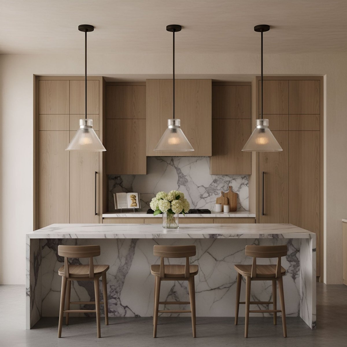 Lustre Liouet - Laiton satiné by Visual Comfort Studio | Luminaires & cie
