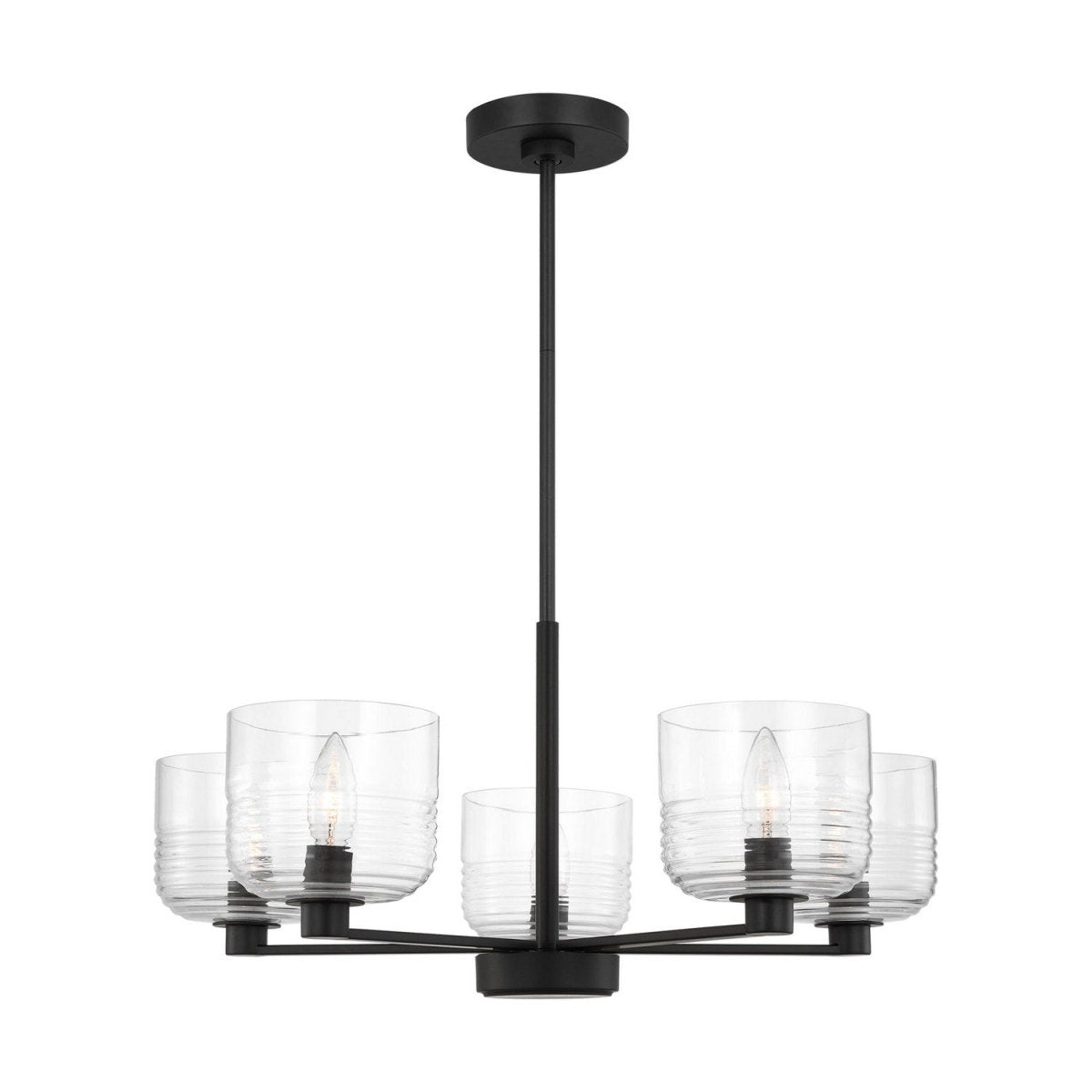 Lustre Lochdale - Noir minuit 24" by Visual Comfort Studio | Luminaires & cie