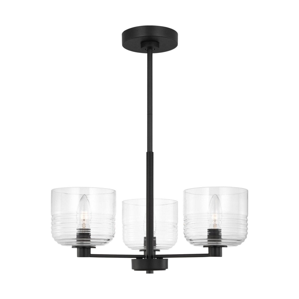 Lustre Lochdale - Noir minuit 17 7/8" by Visual Comfort Studio | Luminaires & cie