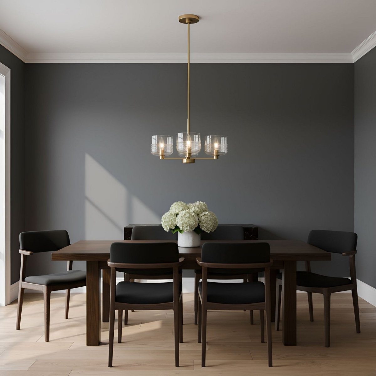Lustre Lochdale - Laiton satiné 17 7/8" by Visual Comfort Studio | Luminaires & cie