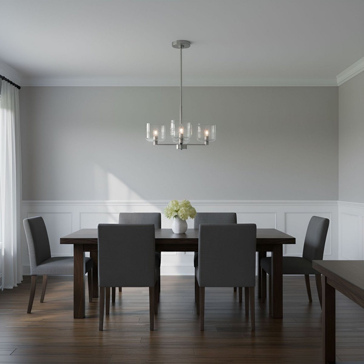 Lustre Lochdale - Laiton satiné 17 7/8" by Visual Comfort Studio | Luminaires & cie