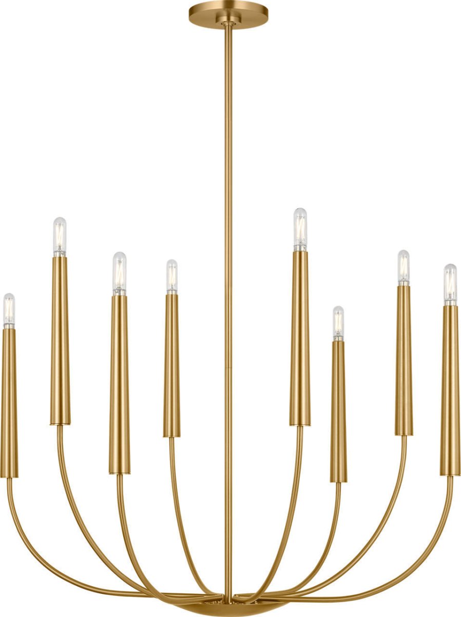 Lustre Lois - Laiton bruni 34" by Visual Comfort Studio | Luminaires & cie