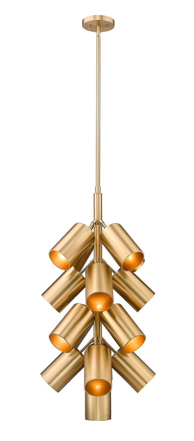 Lustre Lumina Or moderne, nombre ampoules 17 – vue 2