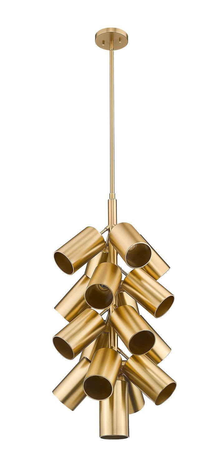 Lustre Lumina Or moderne, nombre ampoules 17 – vue 4