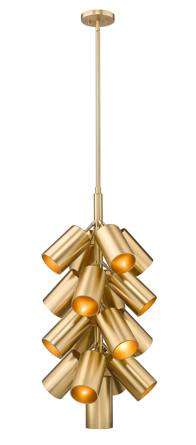 Lustre Lumina Or moderne, nombre ampoules 17 – Z-Lite