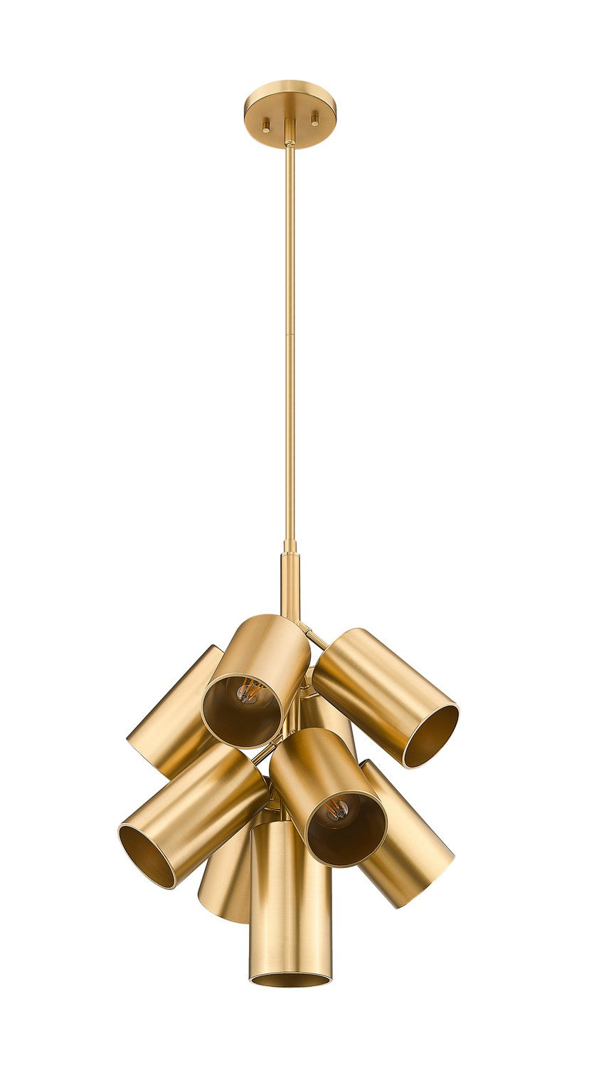 Lustre Lumina Or moderne, nombre ampoules 9 – vue 4