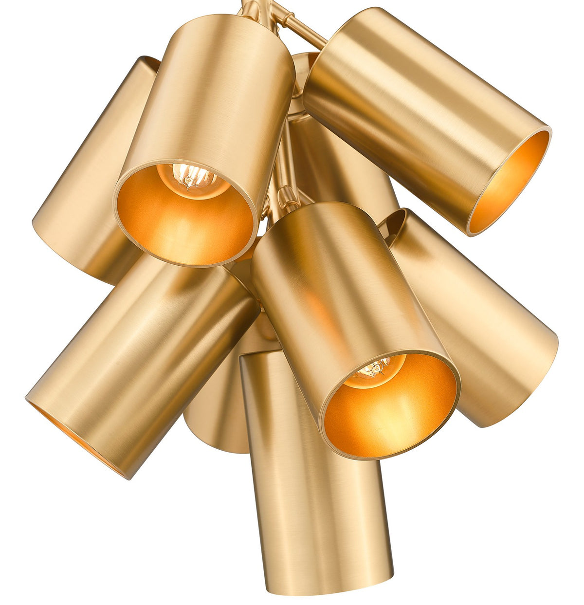 Lustre Lumina Or moderne, nombre ampoules 9 – vue 5