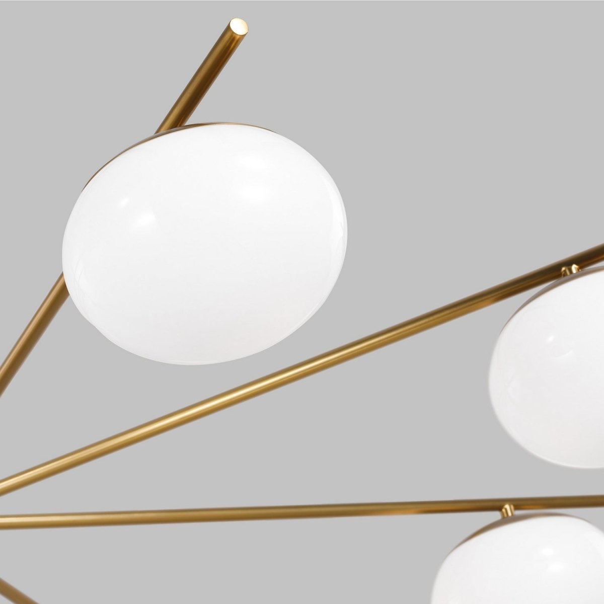 Lustre Lune - Laiton bruni 49" by Visual Comfort Studio | Luminaires & cie