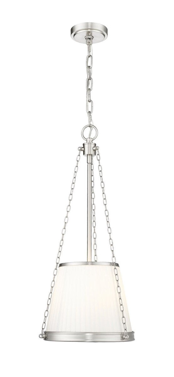 Lustre Madeline - Nickel brossé 12" by Z-Lite | Luminaires & cie