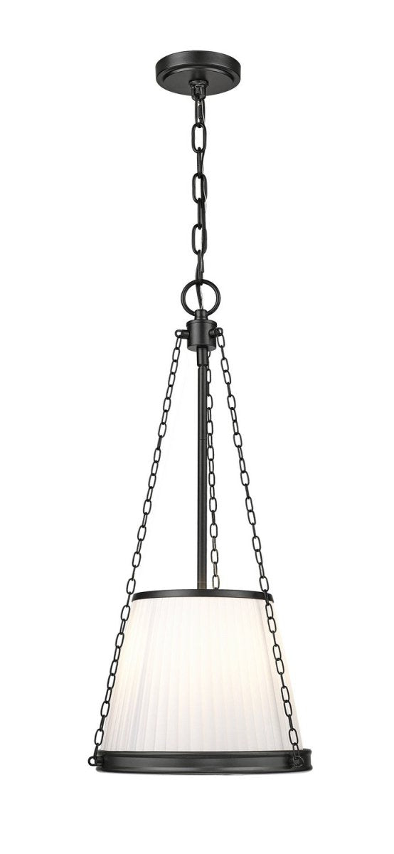Lustre Madeline - Noir mat 12" by Z-Lite | Luminaires & cie