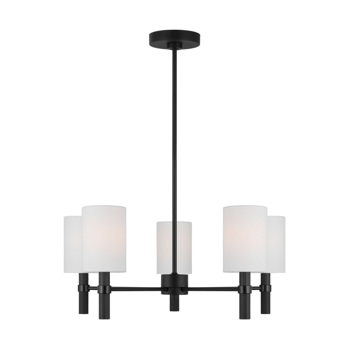Lustre Manor - Noir minuit 24" by Visual Comfort Studio | Luminaires & cie