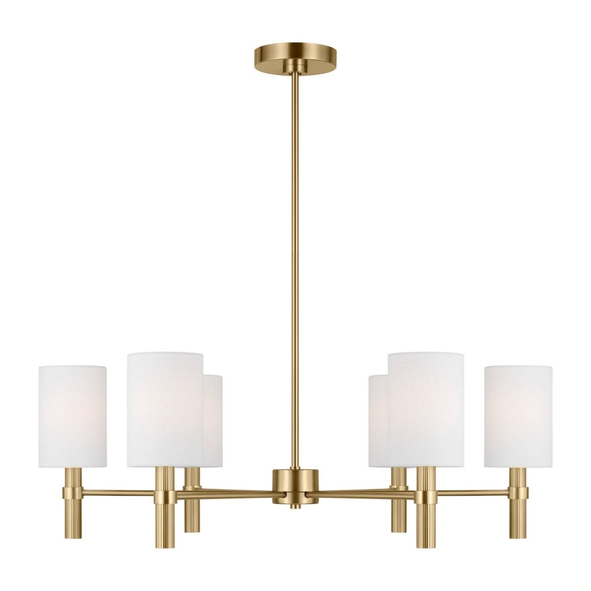 Lustre Manor - Laiton satiné 30" by Visual Comfort Studio | Luminaires & cie