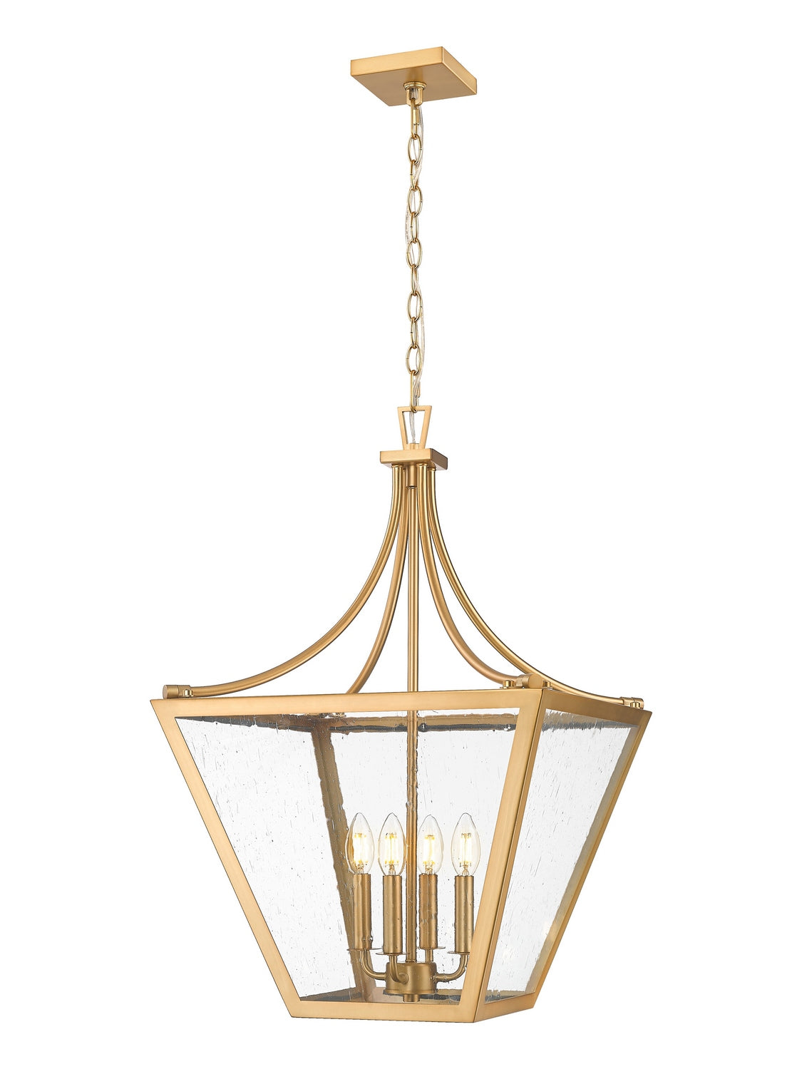 Lustre Montalcino Laiton frotté, 18" – Z-Lite