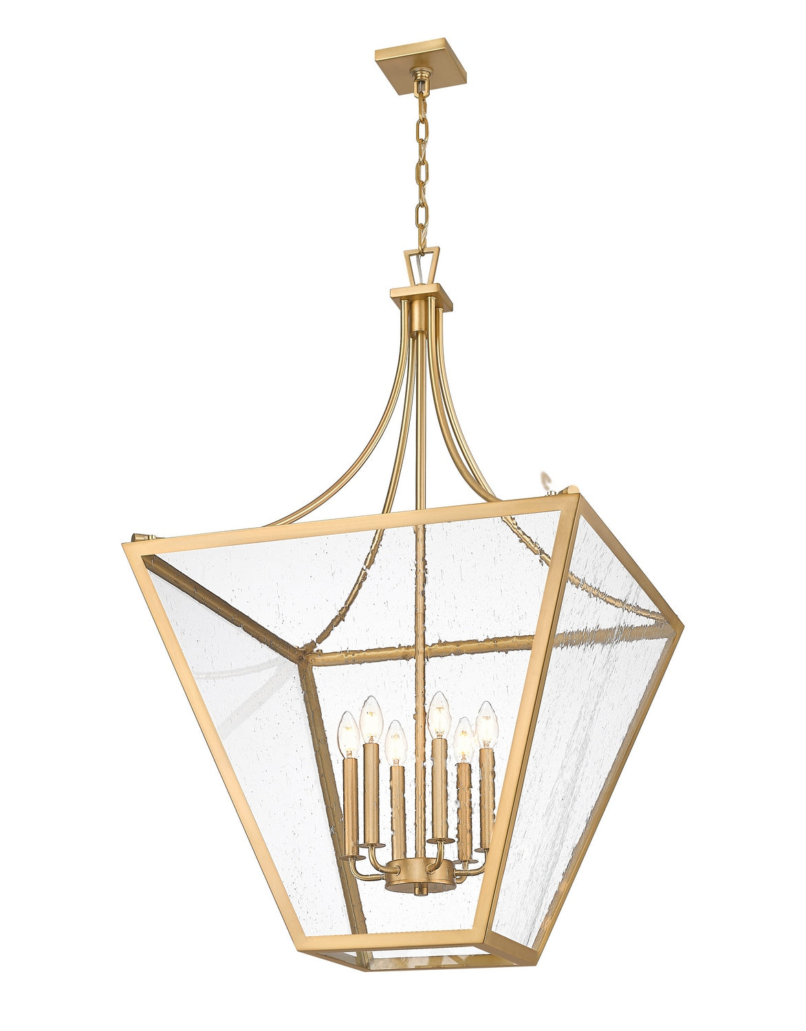 Lustre Montalcino Laiton frotté, 26" – vue 3