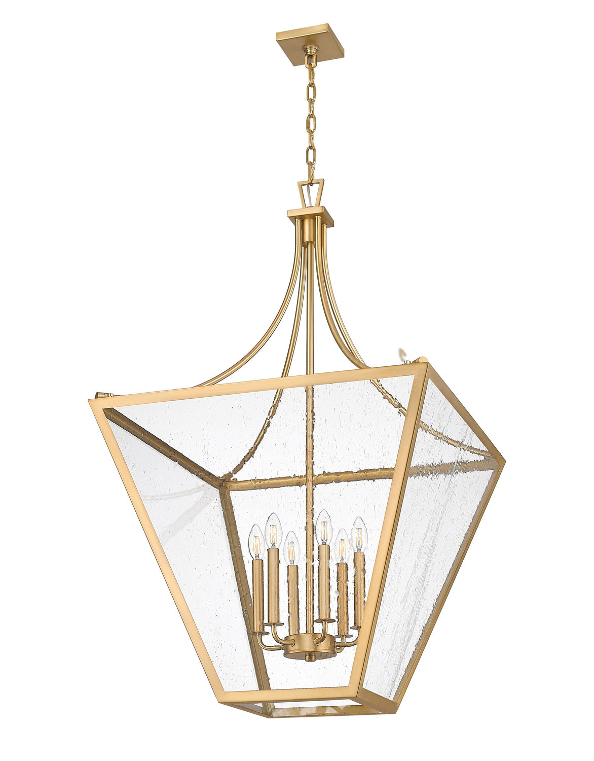 Lustre Montalcino Laiton frotté, 26" – vue 5