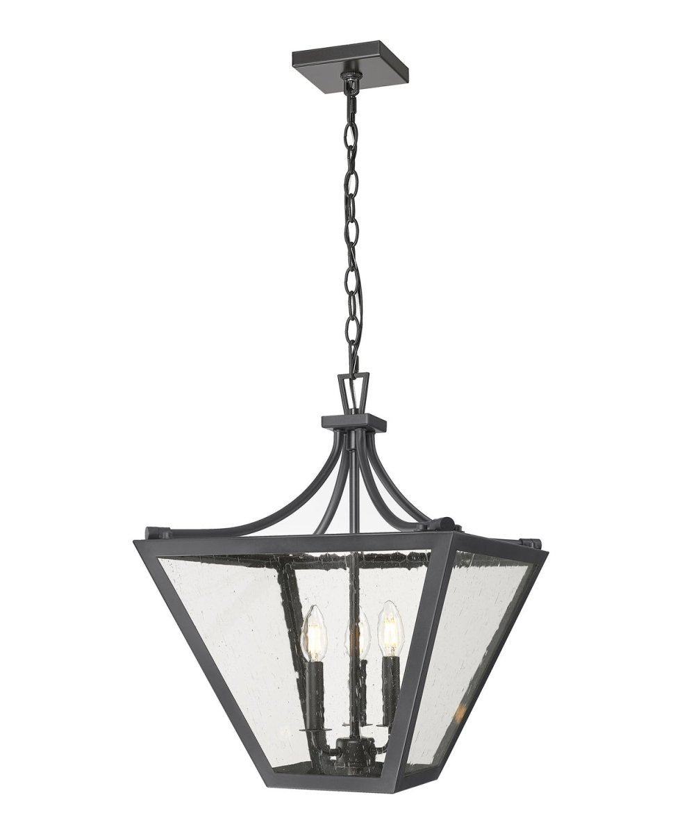 Lustre Montalcino - Minerai de fer 16" by Z-Lite | Luminaires & cie