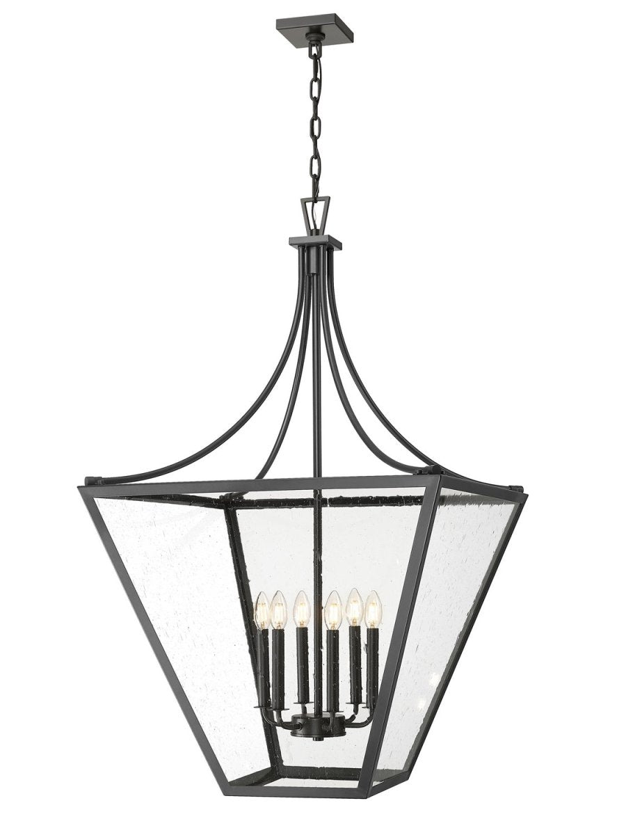 Lustre Montalcino - Minerai de fer 26" by Z-Lite | Luminaires & cie