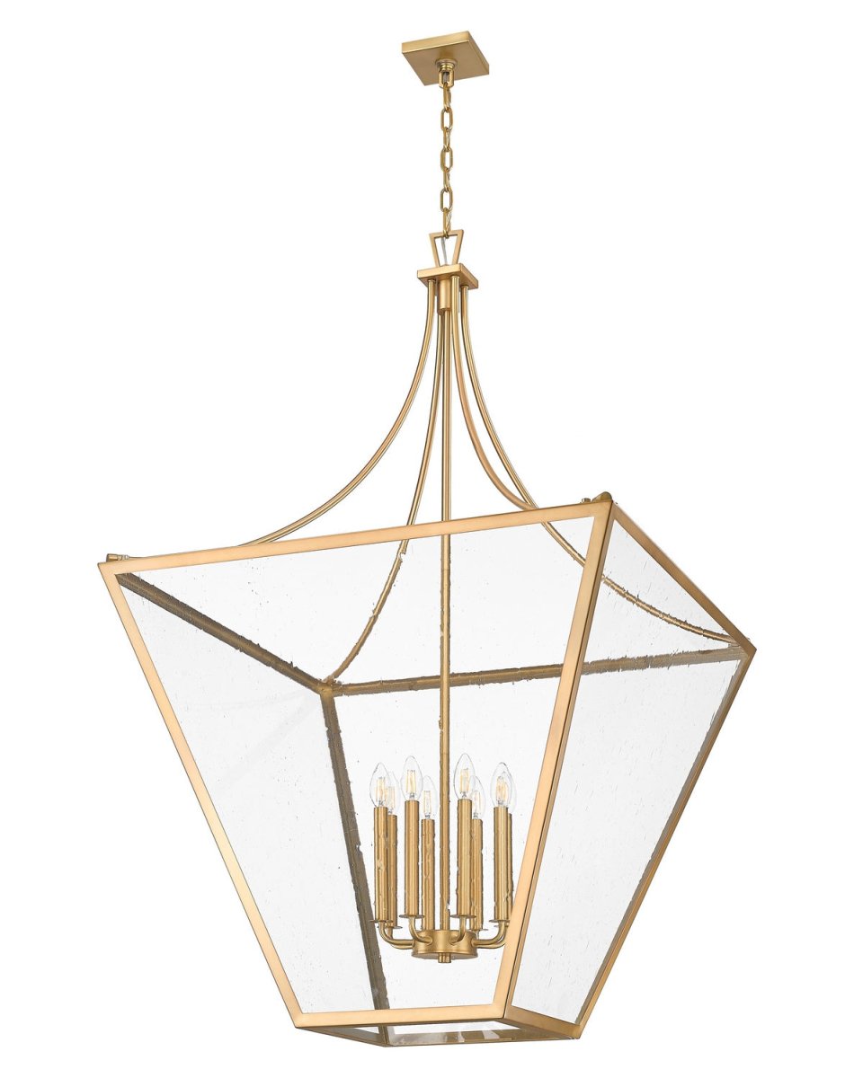 Lustre Montalcino - Laiton frotté 32" by Z-Lite | Luminaires & cie