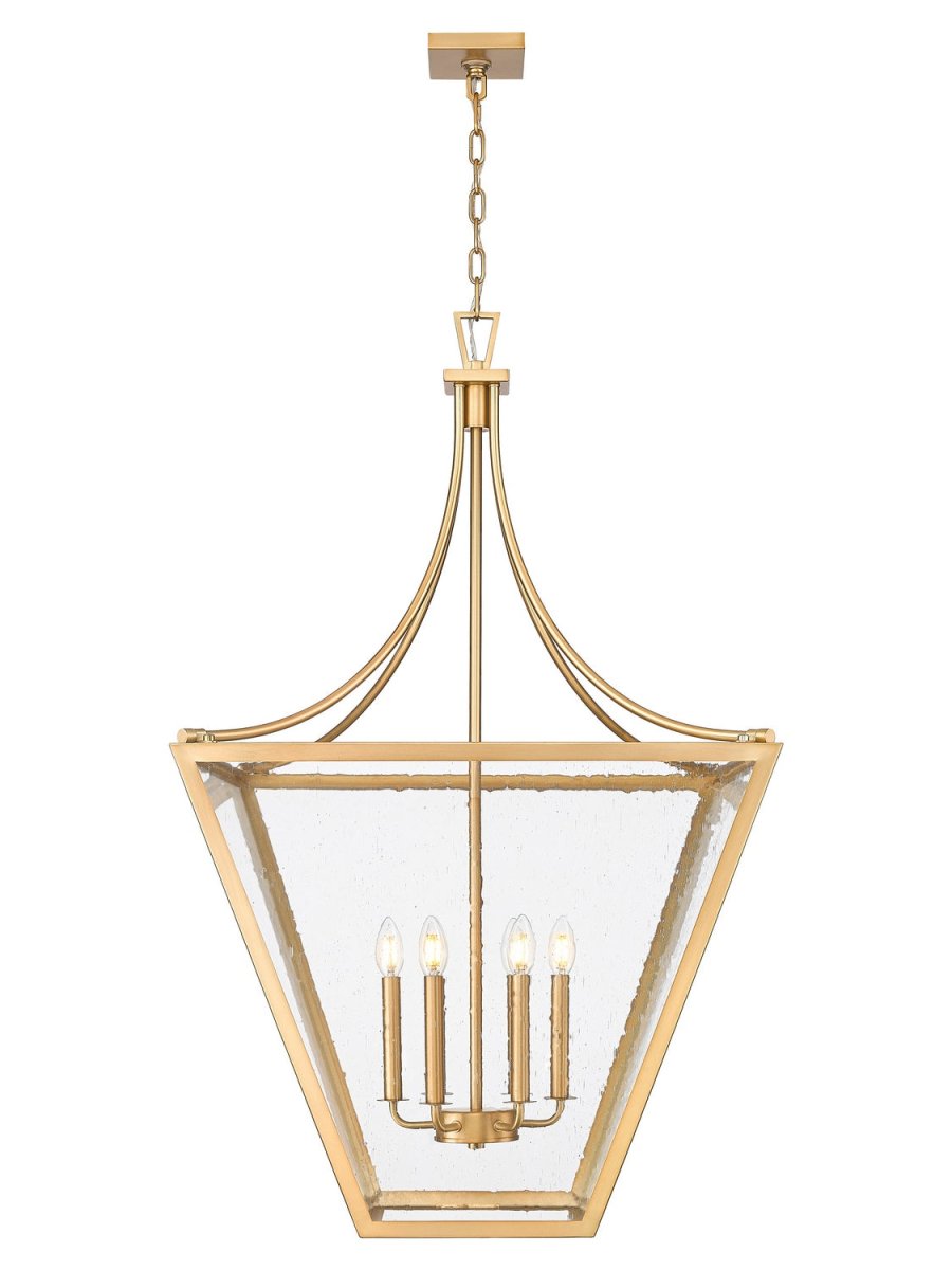 Lustre Montalcino - Laiton frotté 32" by Z-Lite | Luminaires & cie