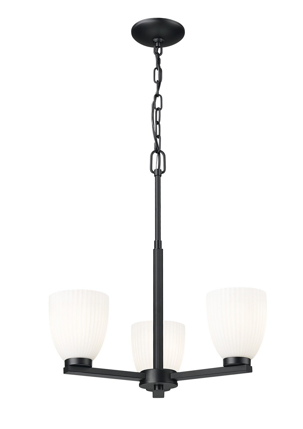 Lustre Naya Noir mat, 19 1/4" – vue 3