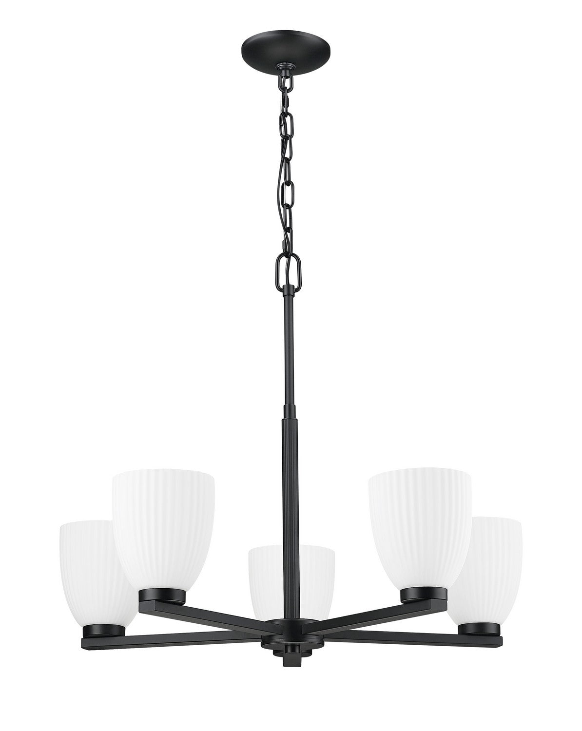 Lustre Naya Noir mat, 25 1/4" – vue 5