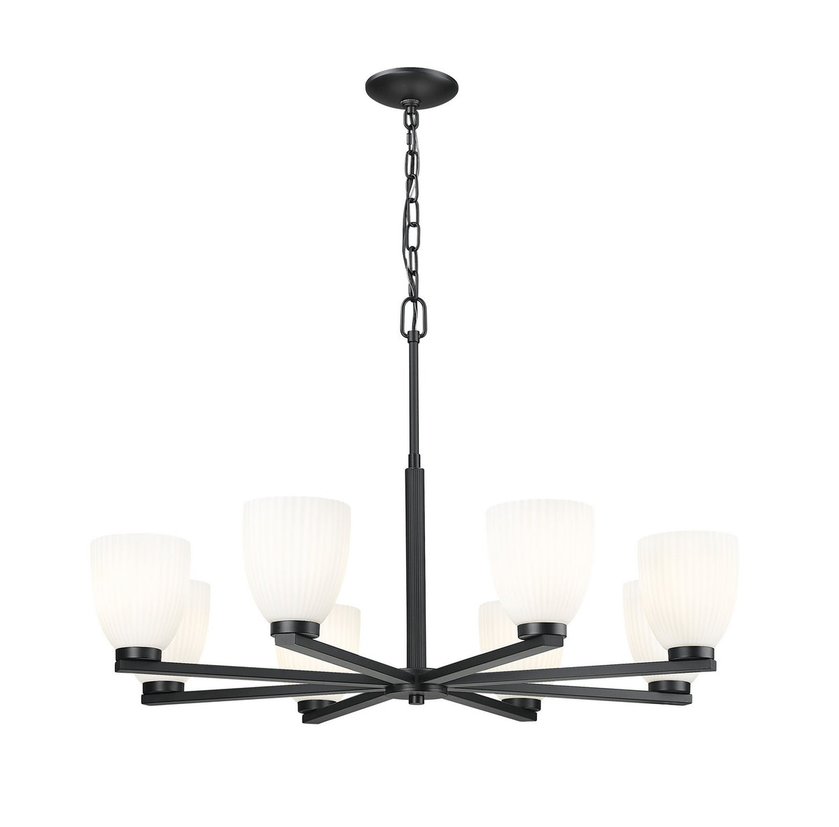 Lustre Naya Noir mat, 33 1/4" – vue 3