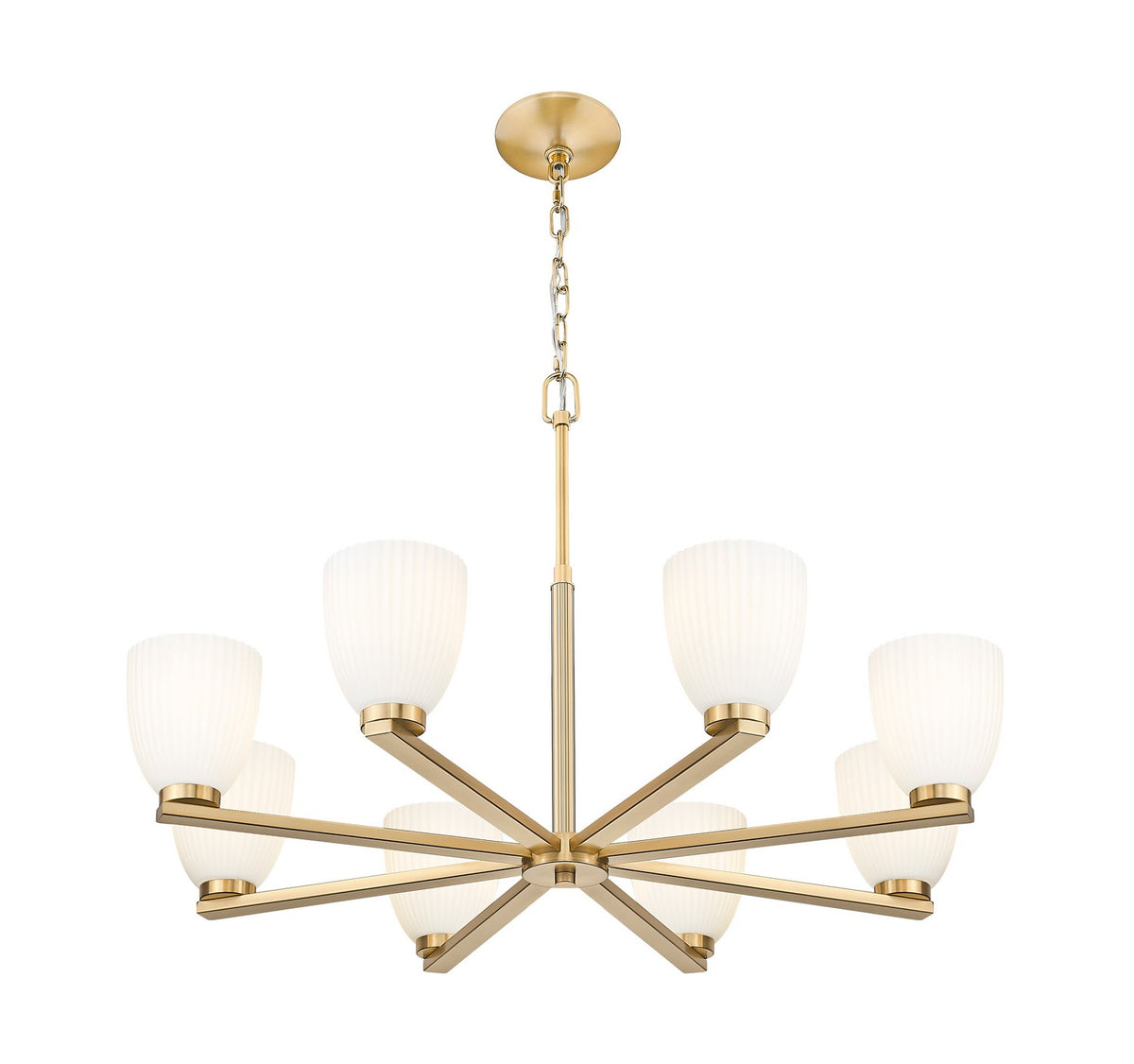 Lustre Naya Or moderne, 33 1/4" – vue 2