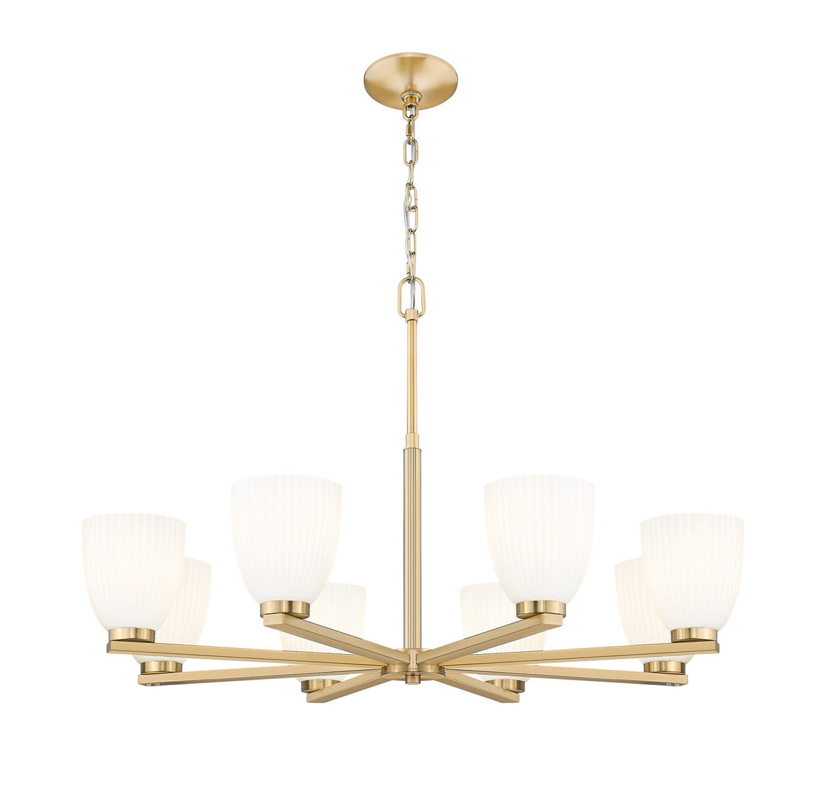 Lustre Naya Or moderne, 33 1/4" – vue 3