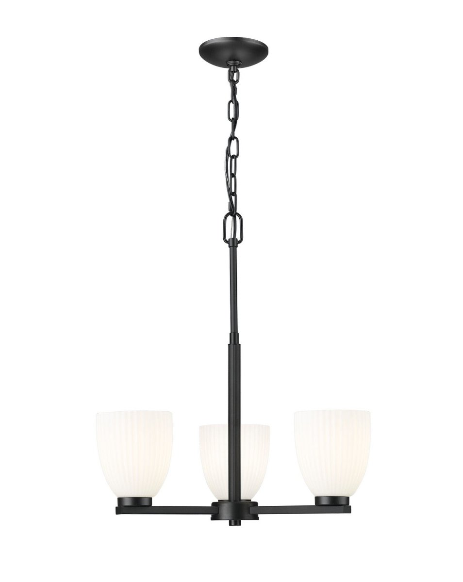 Lustre Naya - Noir mat 19 1/4" by Z-Lite | Luminaires & cie