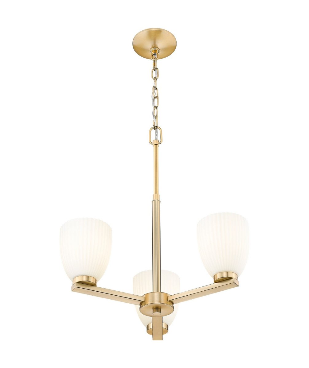 Lustre Naya - Or moderne 33 1/4" by Z-Lite | Luminaires & cie