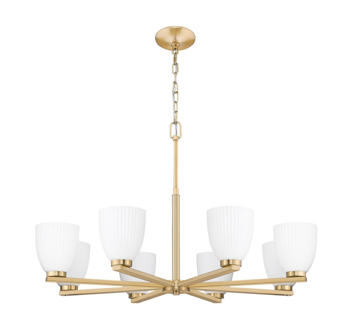 Lustre Naya - Or moderne 33 1/4" by Z-Lite | Luminaires & cie