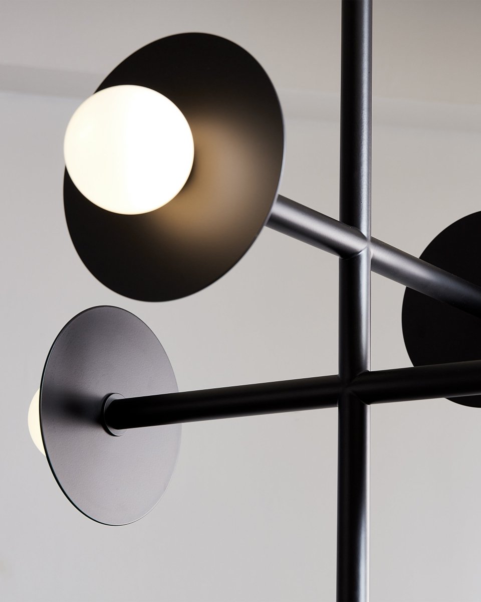 Lustre Nodes - Midnight Black 18 by Visual Comfort Studio | Luminaires & cie