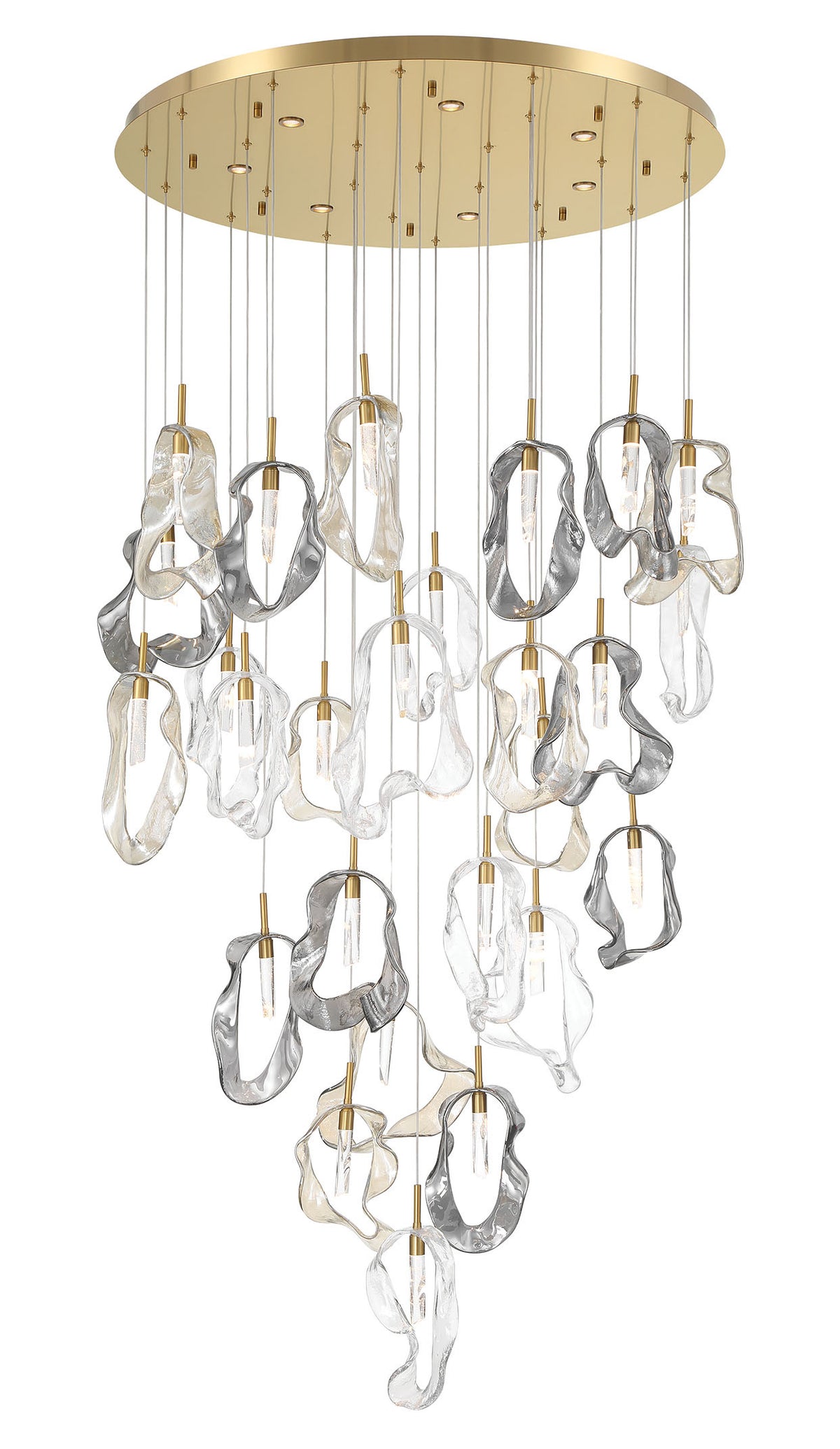 Lustre Norah Or, 39" – vue 2