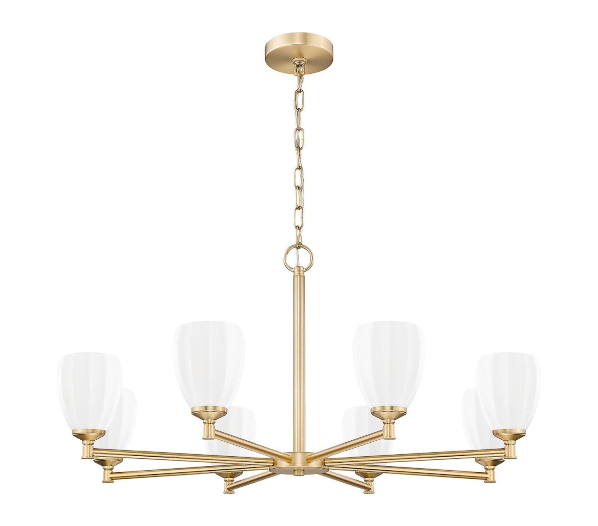 Lustre Oren - Or moderne 42" by Z-Lite | Luminaires & cie