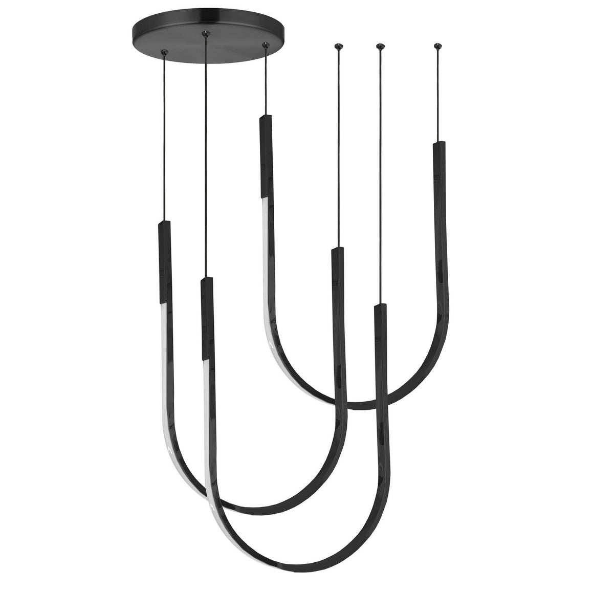 Lustre Pacari Noir mat – vue 2