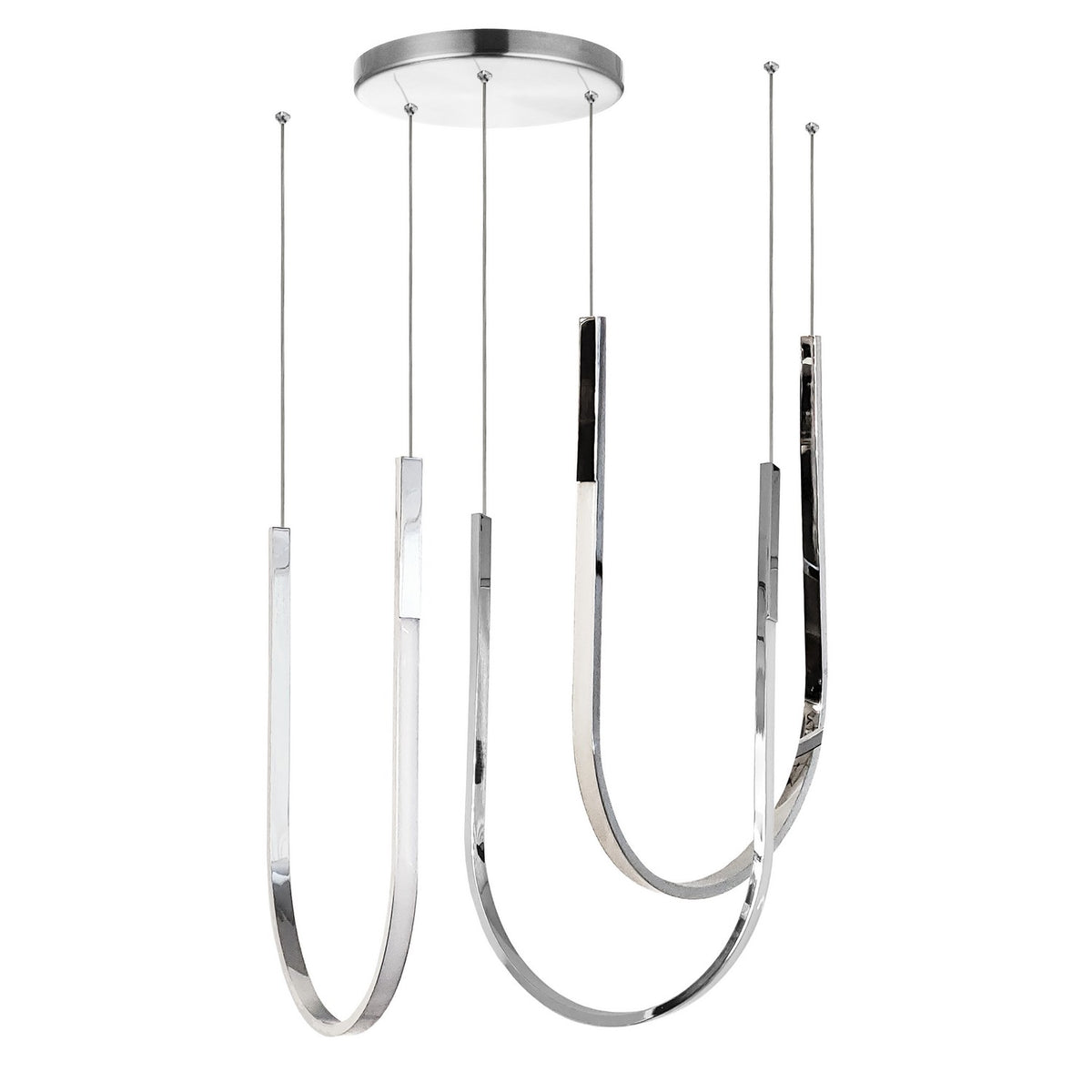 Lustre Pacari Chrome poli – vue 2