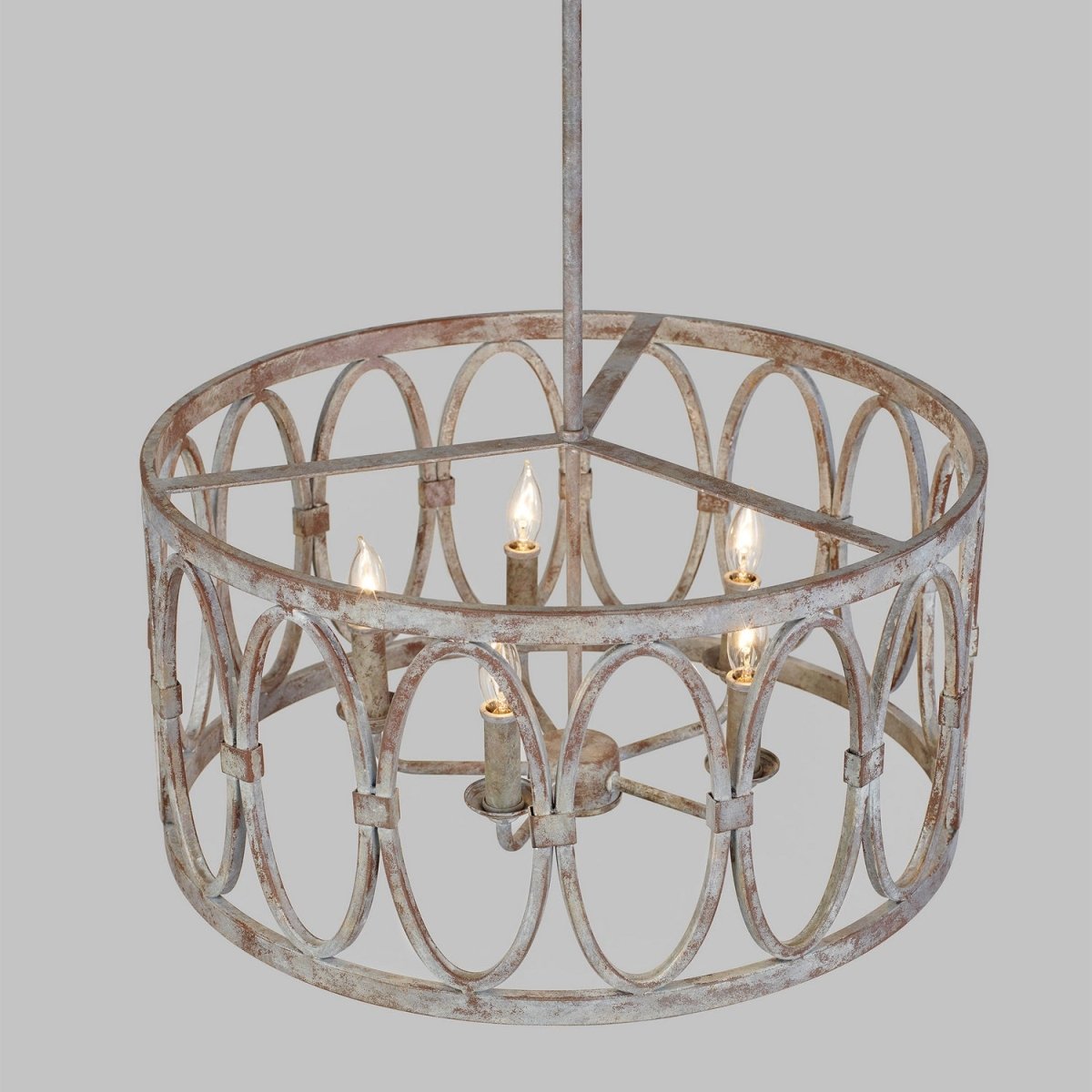 Lustre Patrice - Dark Weathered Zinc 21 by Visual Comfort Studio | Luminaires & cie