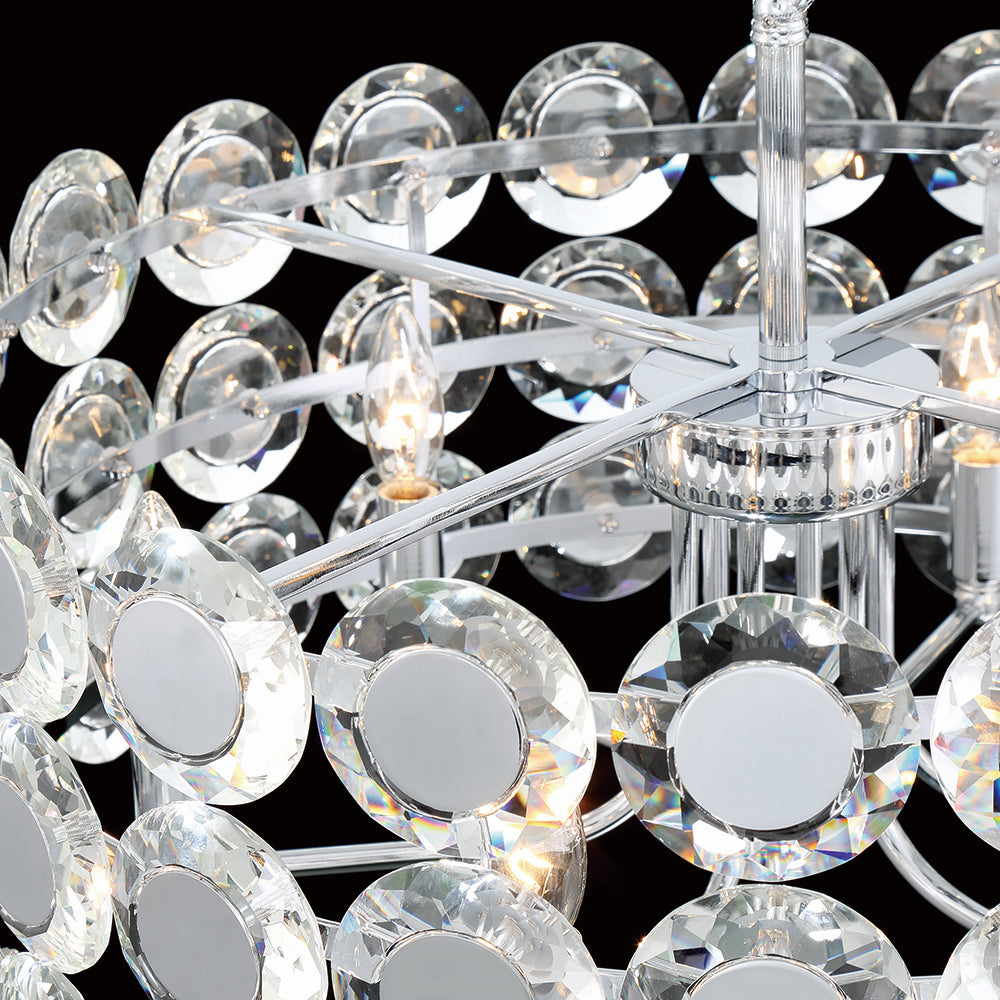 Lustre Perrene Chrome, 23 1/4" – vue 3