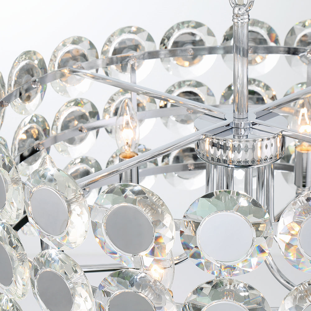 Lustre Perrene Chrome, 23 1/4" – vue 4